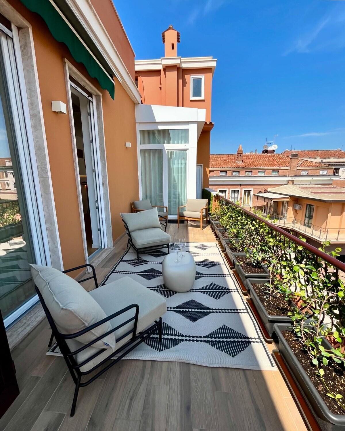 Green Tevere Rooftop Рим Номер фото